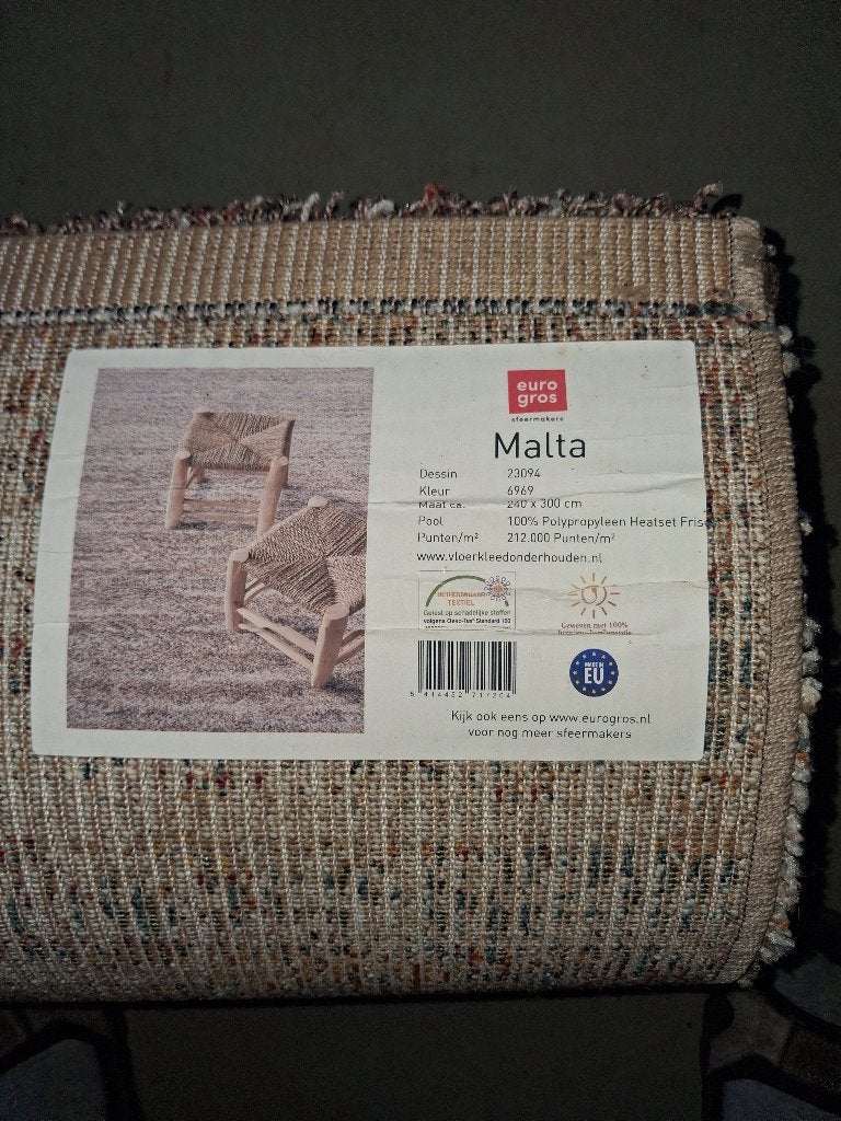 vloerkleed, Huis en Inrichting, Stoffering | Tapijten en Kleden, Ophalen, Gebruikt, 200 cm of meer, 200 cm of meer