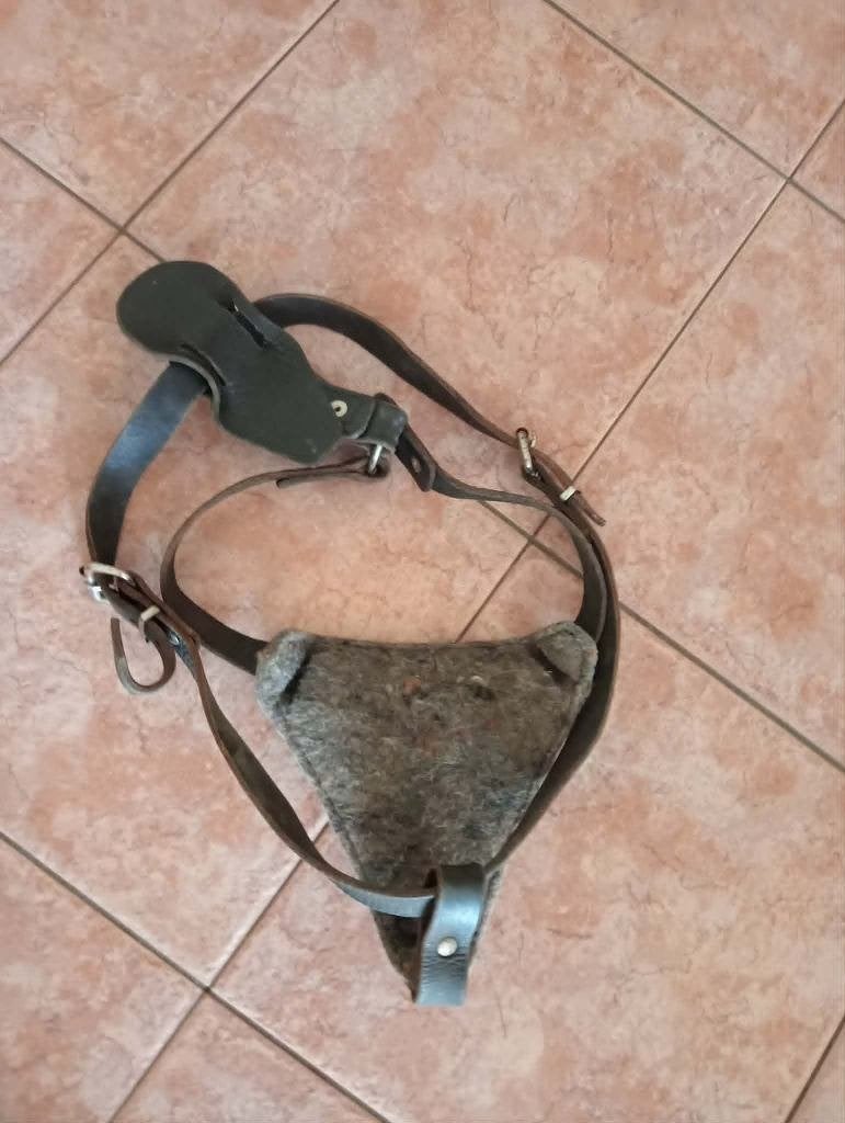 lederen hondentuig, Dieren en Toebehoren, Ophalen of Verzenden, Zo goed als nieuw