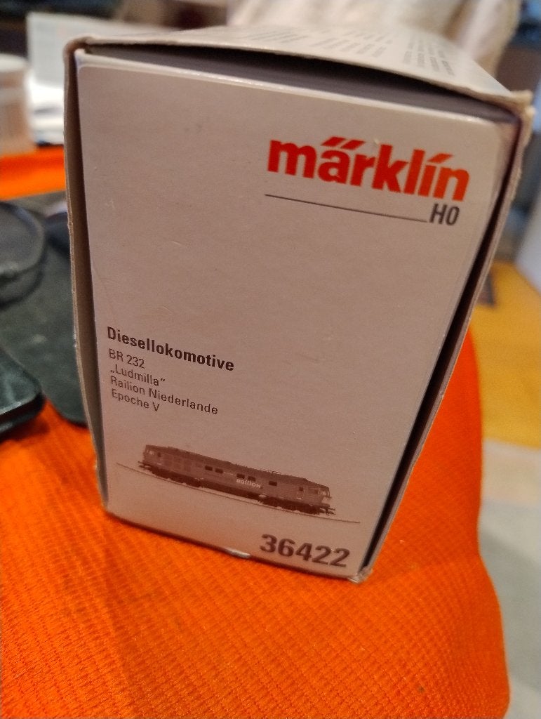 Märklin 36422 BR 232 Ludmilla Railion NL digitaal in OVP, Hobby en Vrije tijd, Modeltreinen | H0, Ophalen, Wisselstroom, Locomotief
