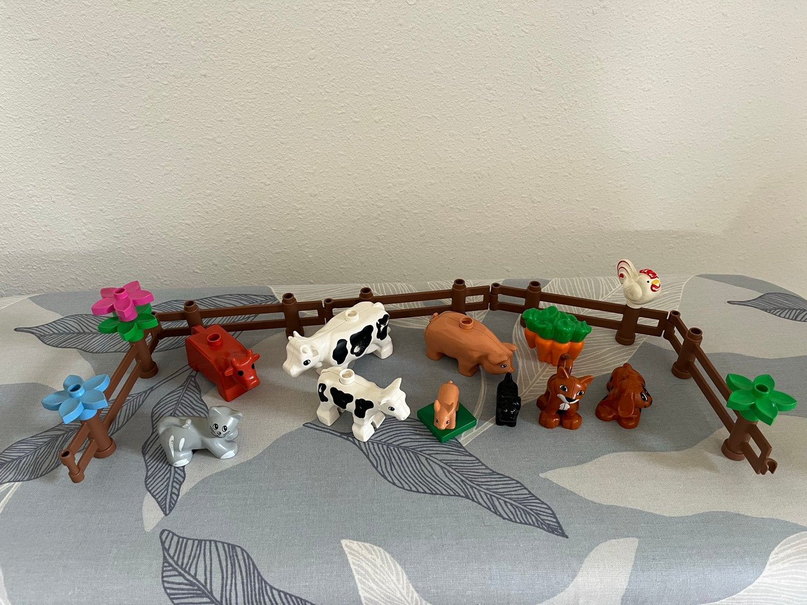 Duplo Boerderijdieren en Omheining Set, Ophalen of Verzenden, Gebruikt, Complete set, Duplo