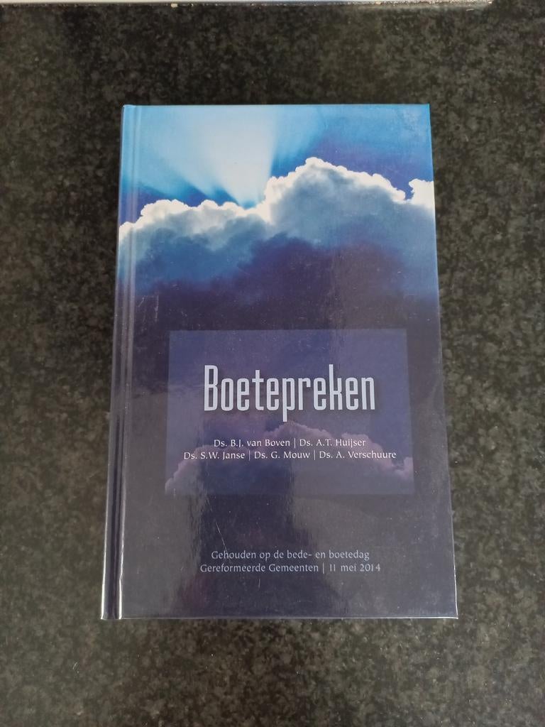 S.W. Janse - Boetepreken, Boeken, Ophalen of Verzenden, Zo goed als nieuw, S.W. Janse; G. Mouw; B.J. van Boven; A.T. Huijser