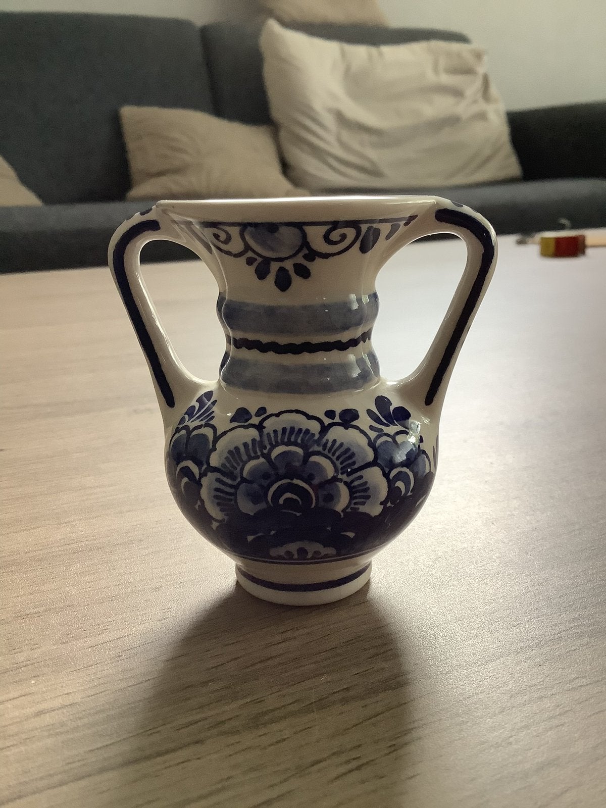 Delfts blauw vaasje nr. 1346, Ophalen of Verzenden