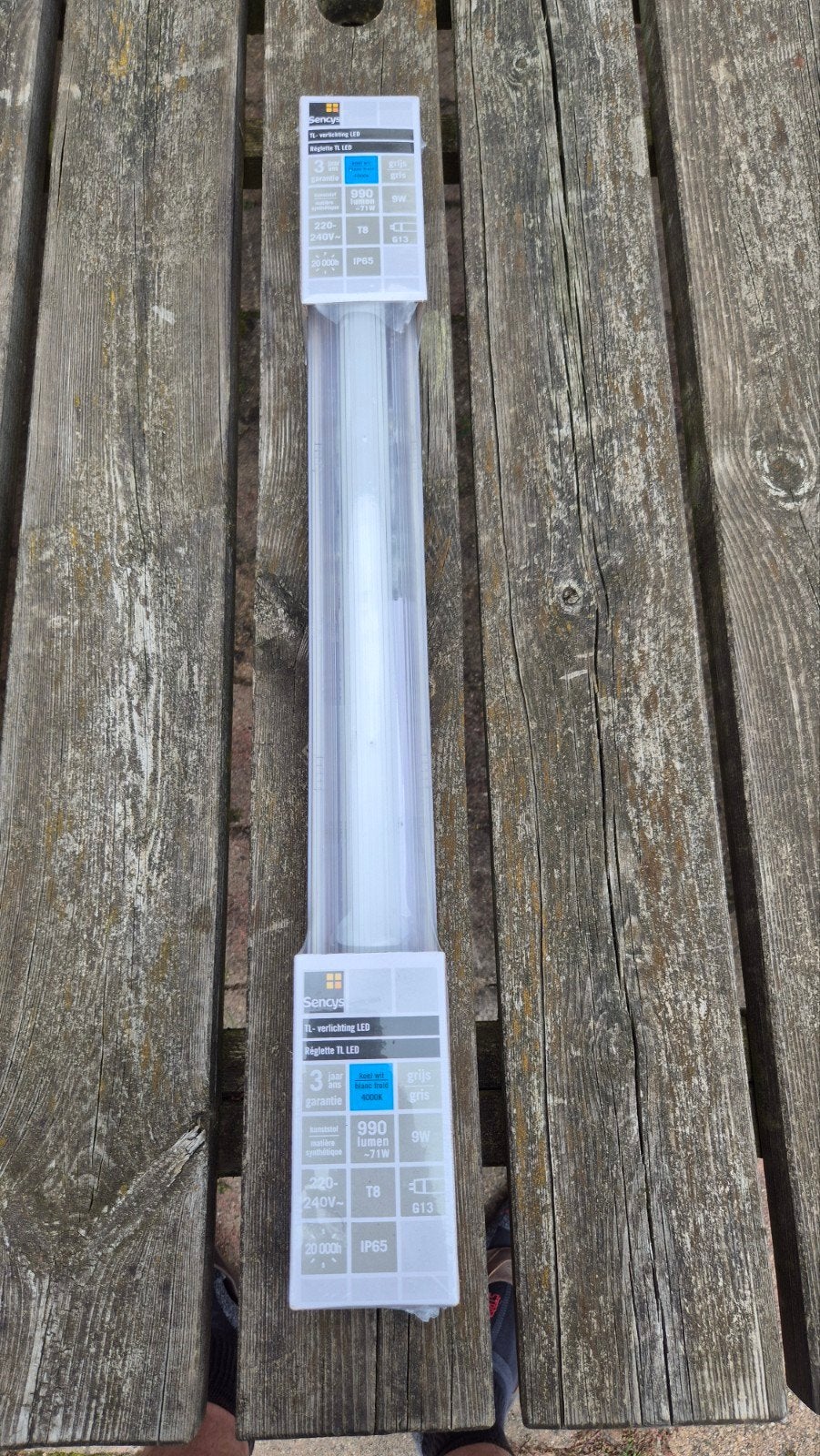 LED TL verlichting 665mm 4000K nieuw, Ophalen of Verzenden, Nieuw, 50 tot 200 watt, Armatuur