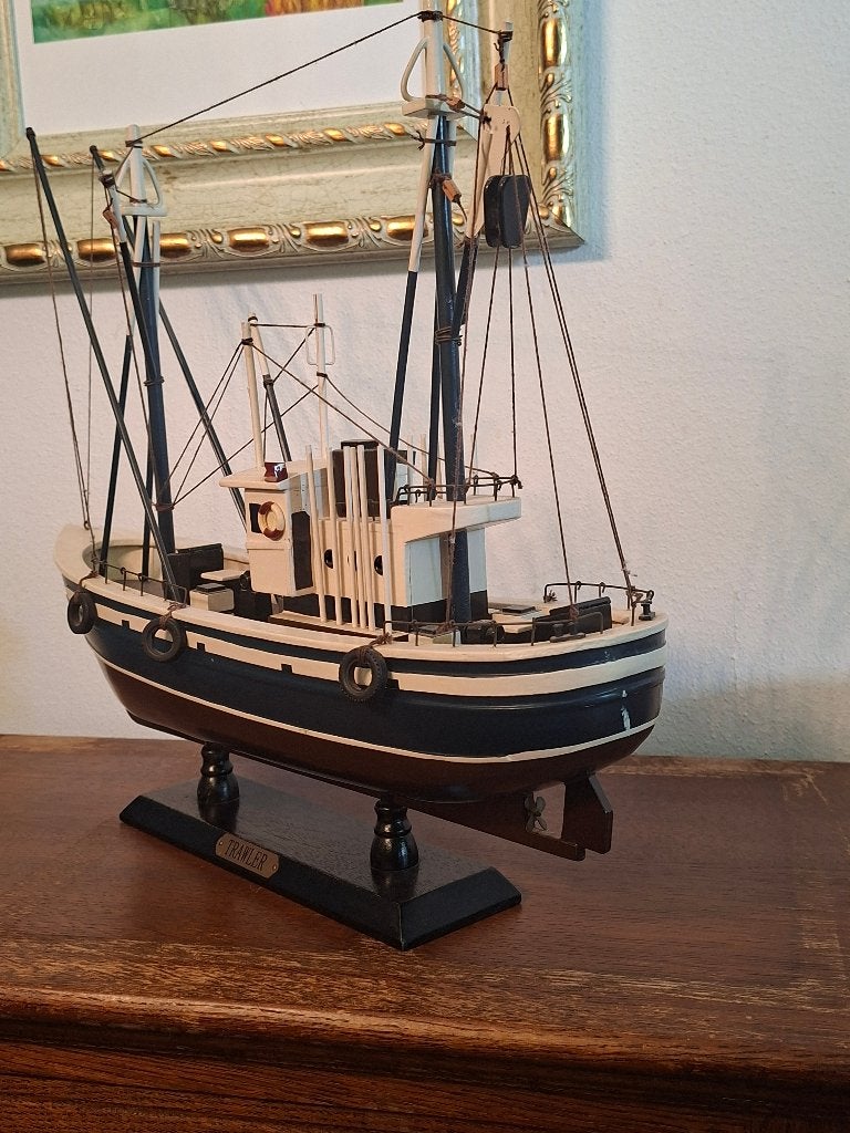 Vissersboot modelbouw, Verzenden, Gebruikt, Overige merken