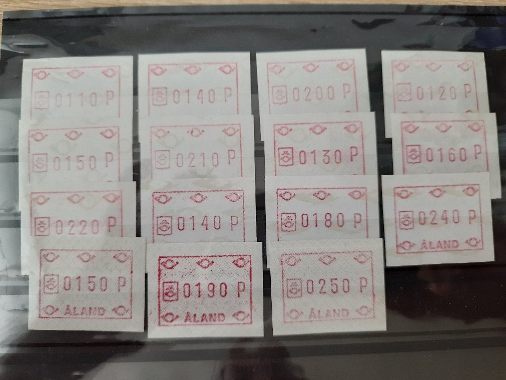 Aland, Postzegels en Munten, Verzenden, Finland, Postfris
