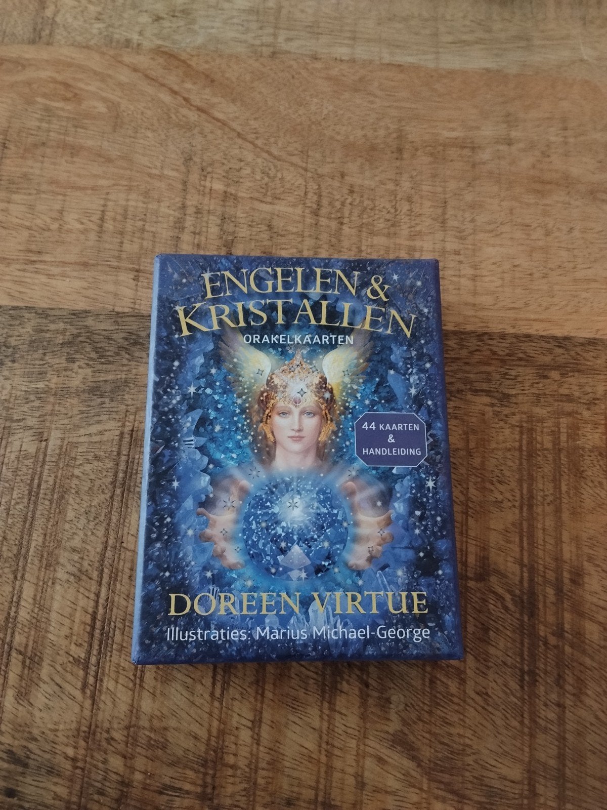Originele Doreen virtue Engelen en Kristallen orakel kaarten, Tarot of Kaarten leggen, Overige typen, Ophalen of Verzenden, Zo goed als nieuw