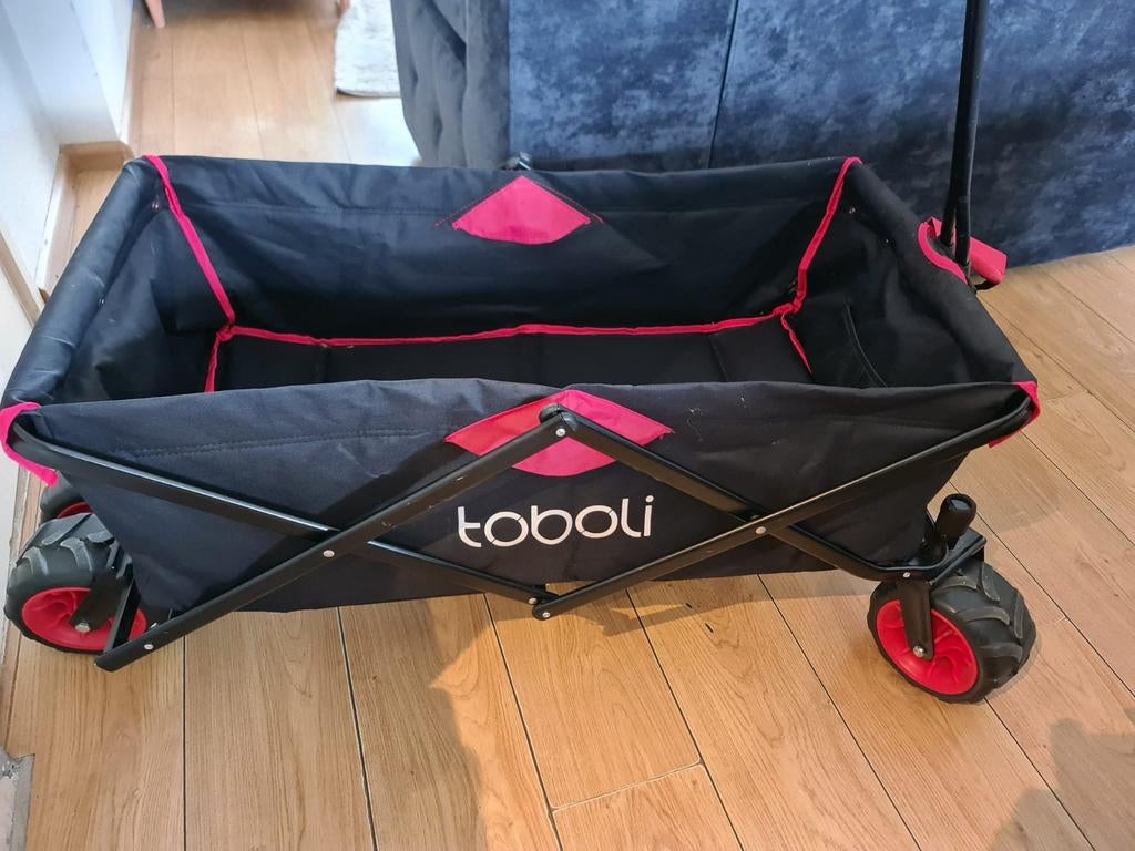 Opvouwbare bolderkar - Toboli, Caravans en Kamperen, Ophalen of Verzenden, Opvouwbaar, Zo goed als nieuw