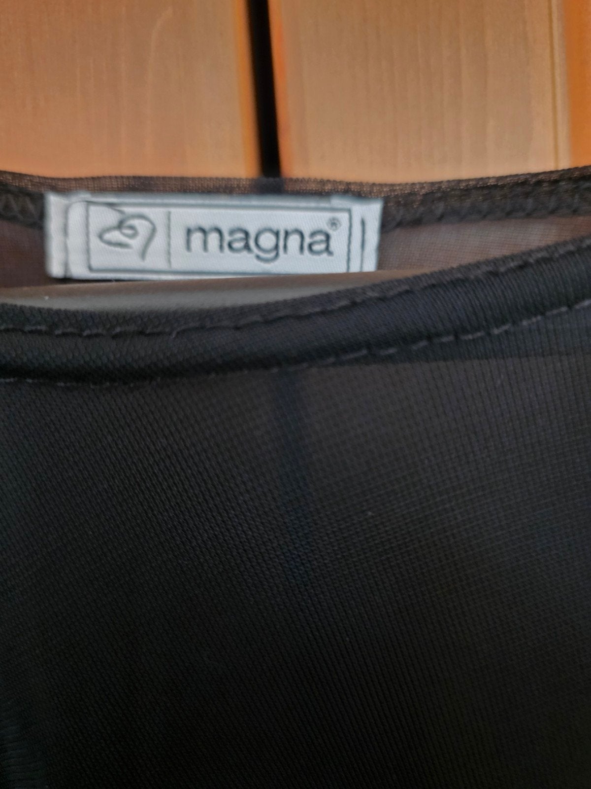 Magna doorschijnend tuniek met bloemenprint, Maat 46/48 (XL) of groter, Ophalen of Verzenden, Korte mouw, Magna