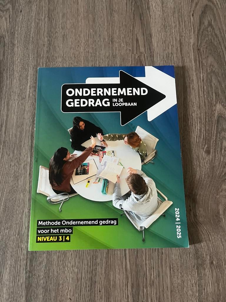 Ondernemend Gedrag in je Loopbaan MBO Niveau 3/4, Boeken, Ophalen of Verzenden, Zo goed als nieuw, MBO