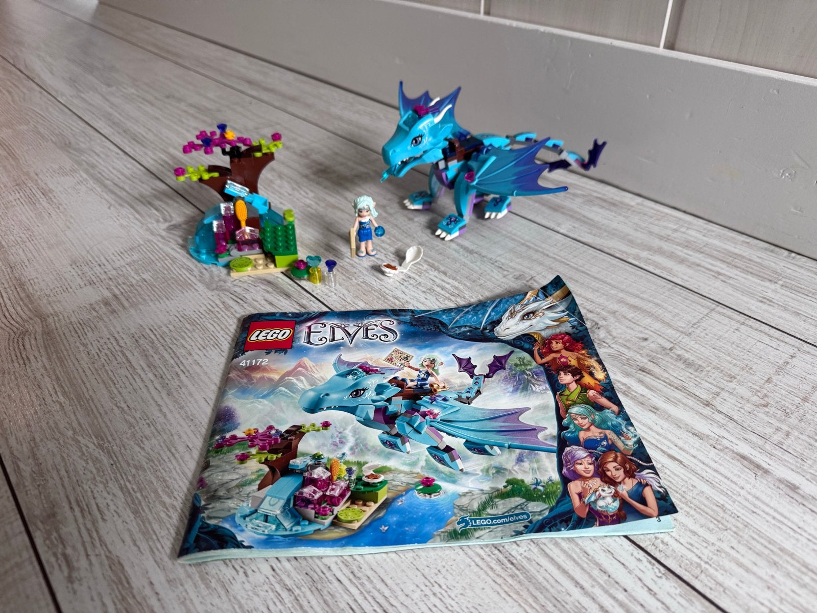 Lego Elves 41172 Het Waterdraak Avontuur, Overige thema's, Lego, Ophalen of Verzenden, Complete set