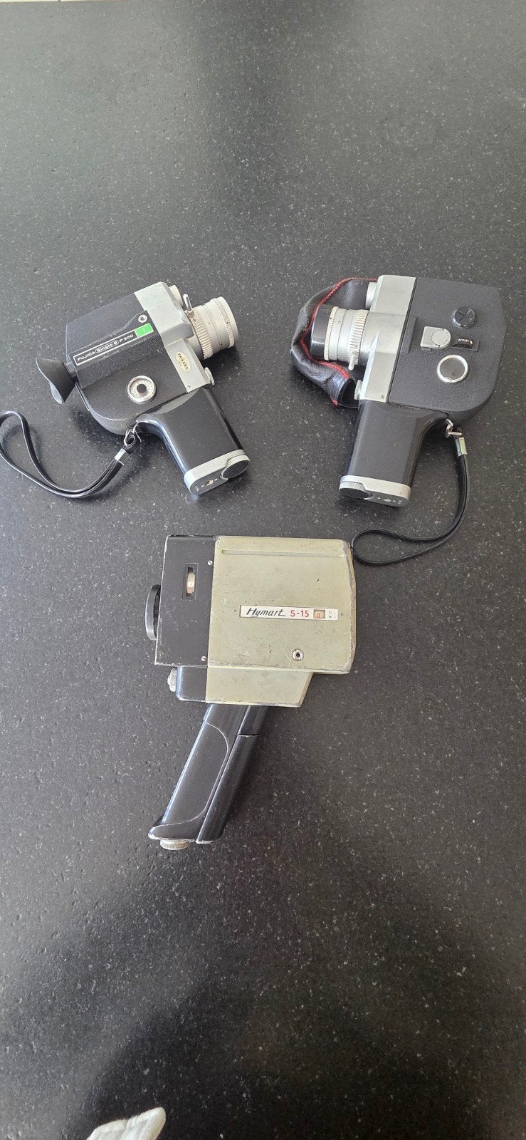 Vintage 8mm filmcamera's - Set van 3, Ophalen, 8mm, Camera