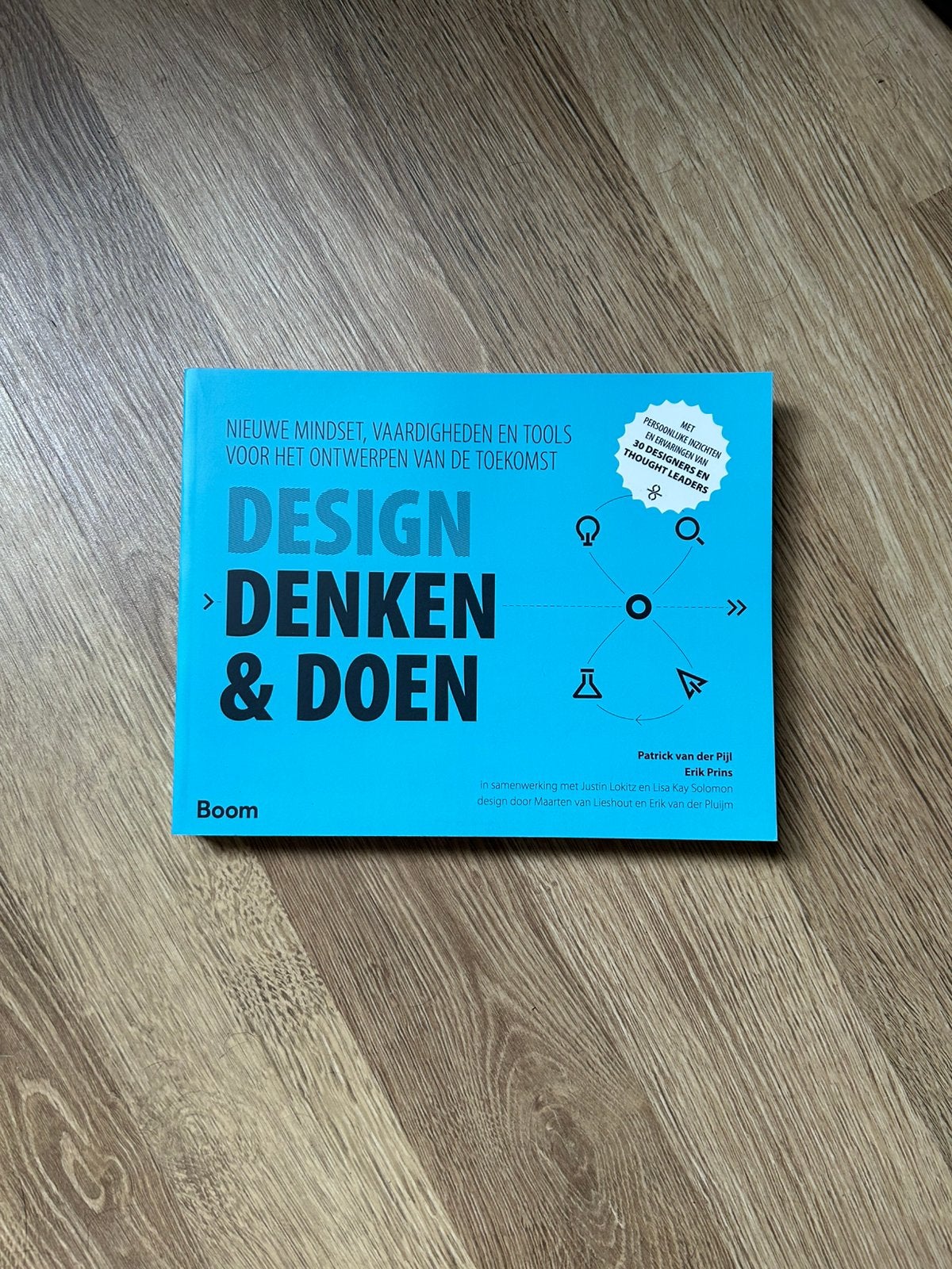 Erik Prins - Design denken & doen, Sociale wetenschap, Ophalen of Verzenden, Zo goed als nieuw, Erik Prins; Patrick van der Pijl