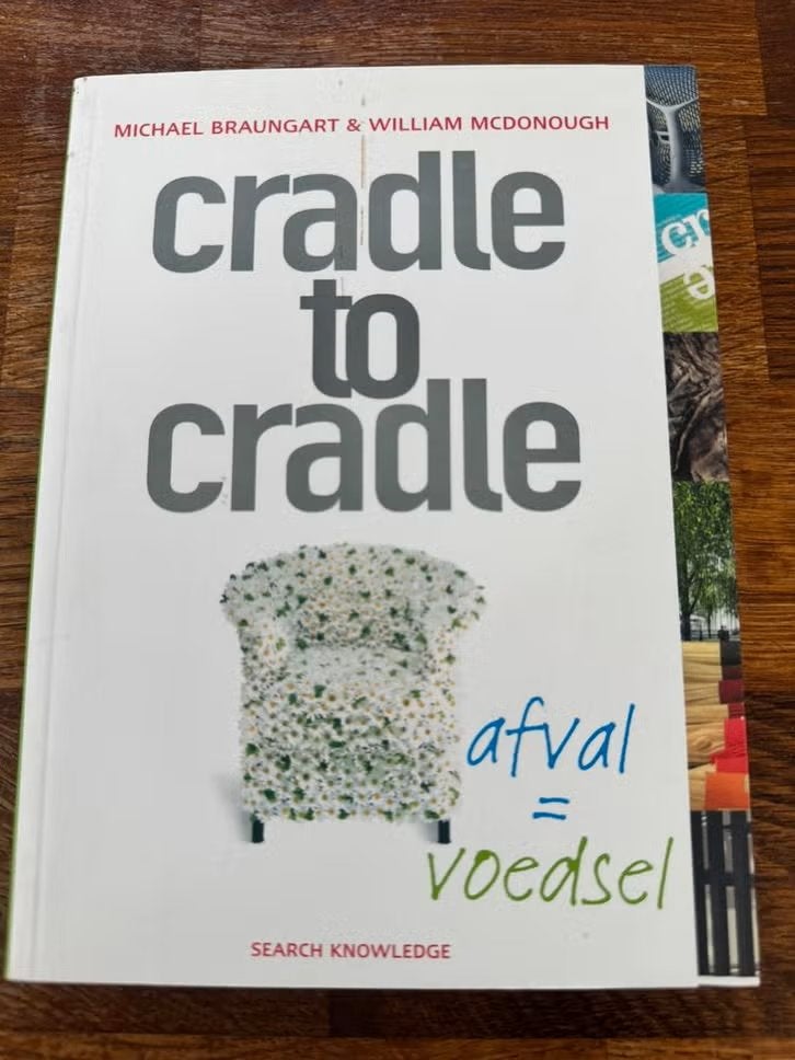Boek Michael Braungart - Cradle to Cradle afval = voedsel, Michael Braungart, Maatschappij en Samenleving, Ophalen of Verzenden