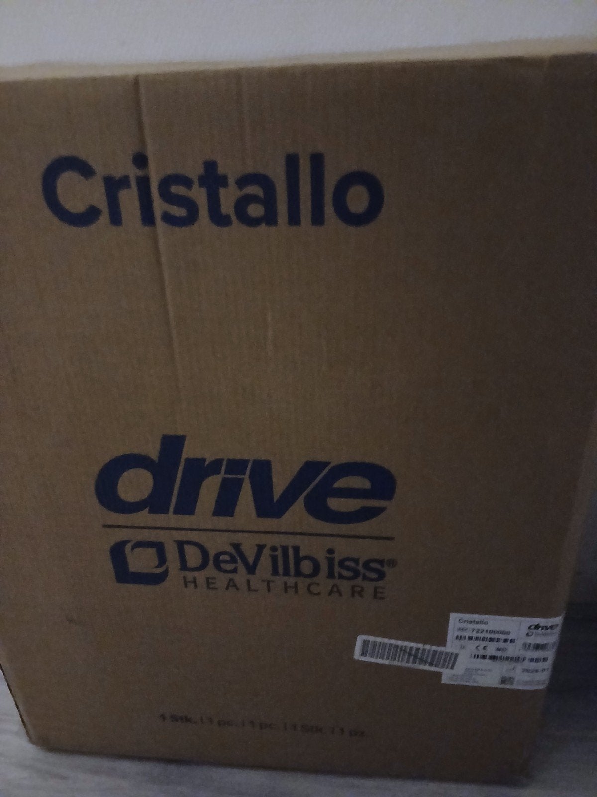 Cristallo drive rollator., Diversen, Rollators, Ophalen of Verzenden, Nieuw