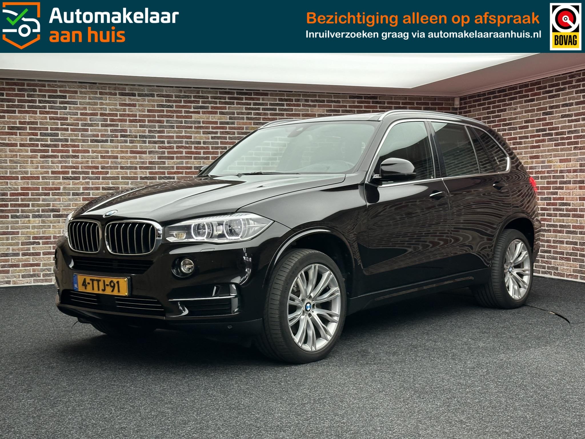 BMW X5 xDrive35i High Executive 7p. | Dak| LED| Adaptive Cru, Auto's, Automaat, Dealer onderhouden, 2005 kg, Gebruikt