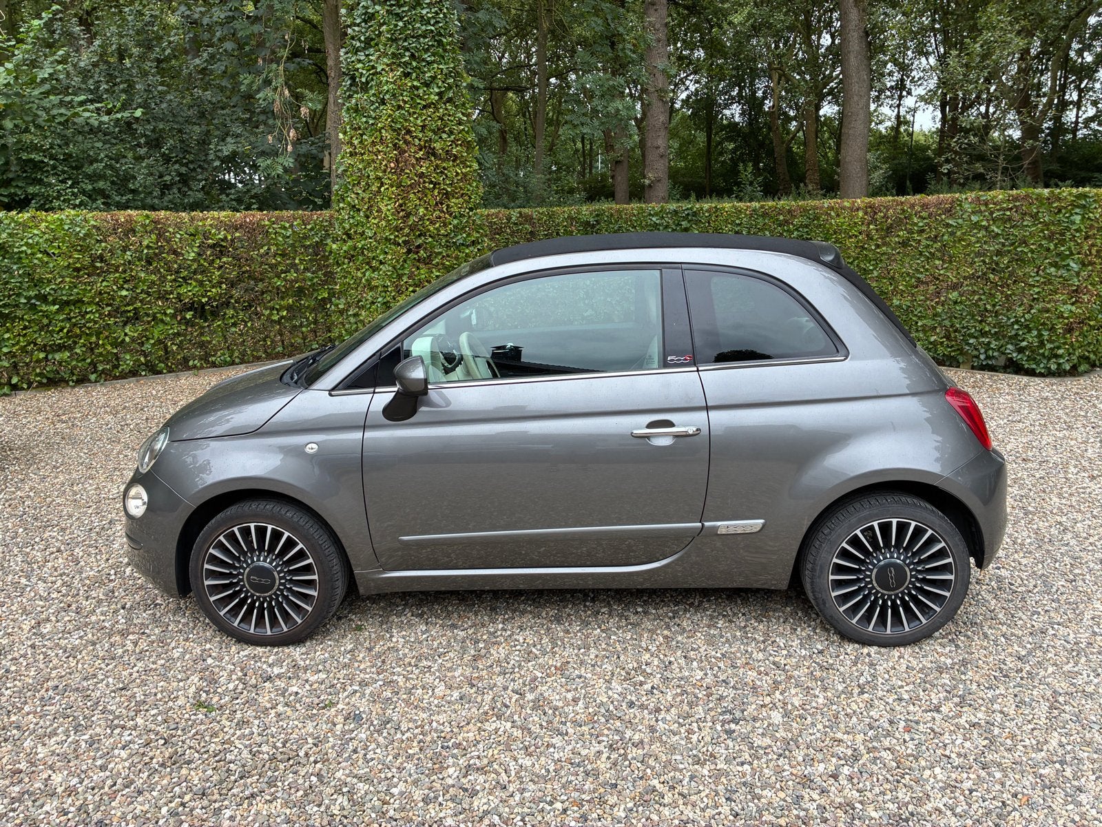 Fiat 500c cabriolet 4 cylinder (!) slechts 43000km, Auto's, Stof, Cabriolet, USB, Overige kleuren