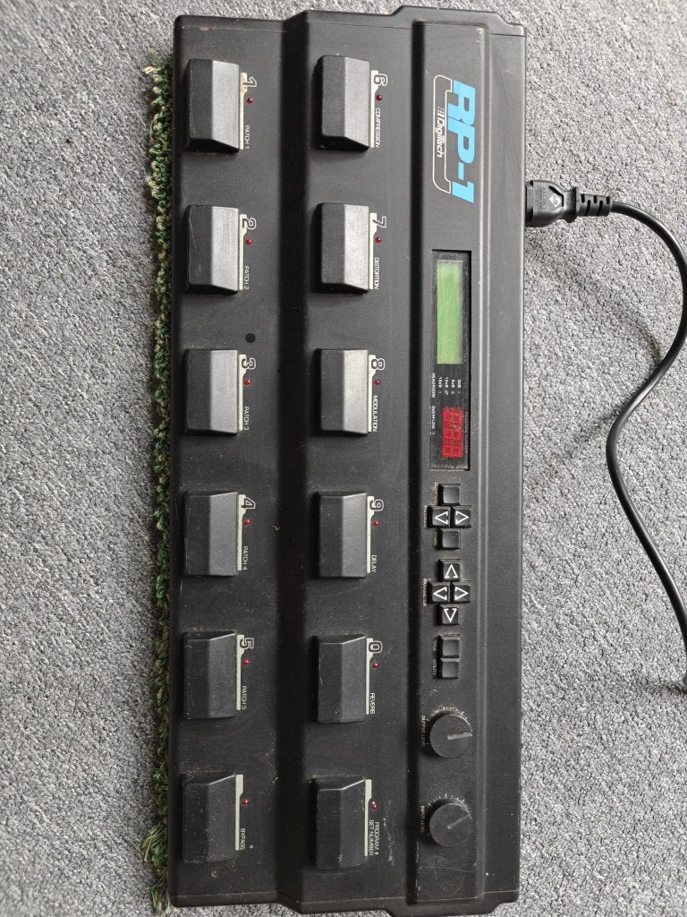 Vintage DigiTech RP-1 gitaar multi-effect processor (1992), Ophalen, Gebruikt, Multi-effect