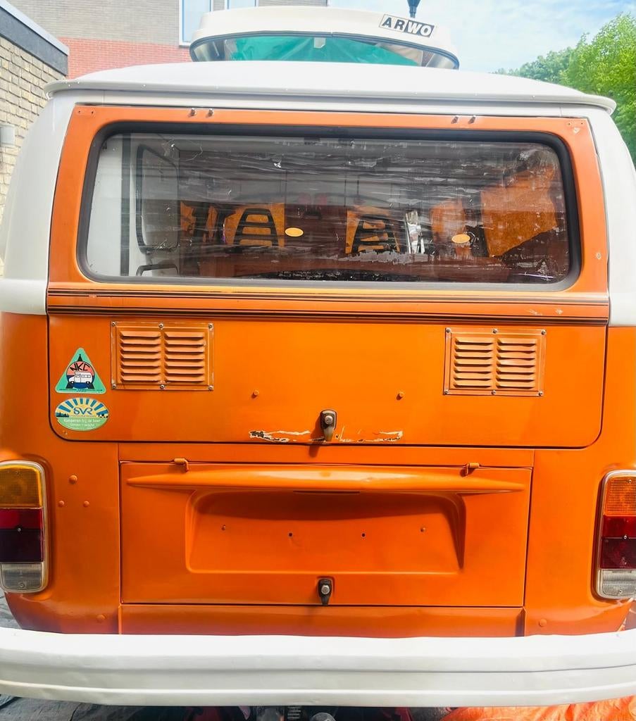 Achterklep Volkswagen T2b, Ophalen, Volkswagen, Achterklep