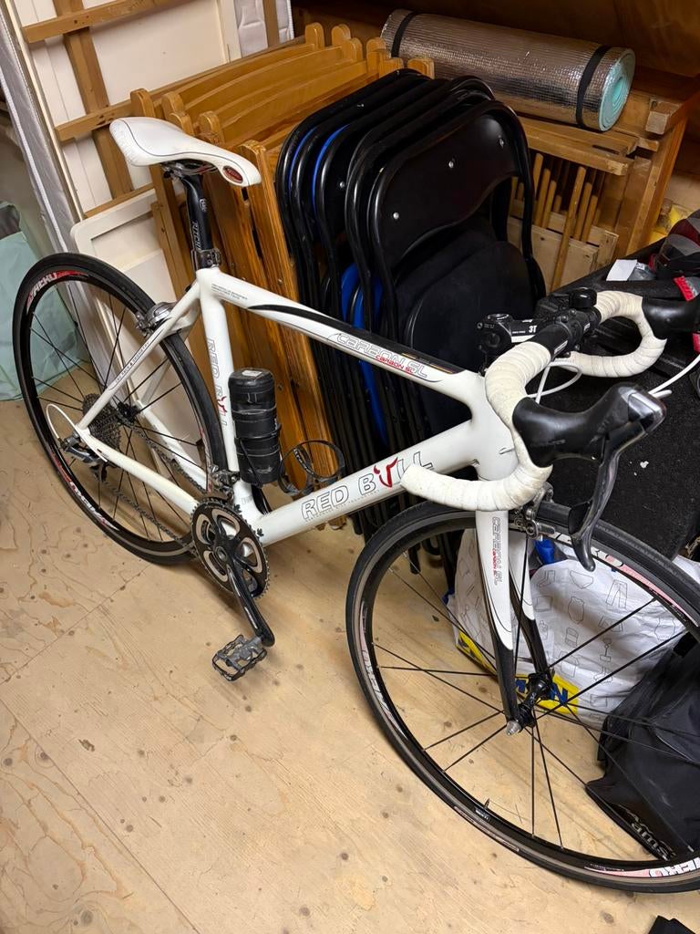 Mooie Red Bull racefiets maat 52, Fietsen en Brommers, Overige merken, Carbon, 49 tot 53 cm, Ophalen of Verzenden