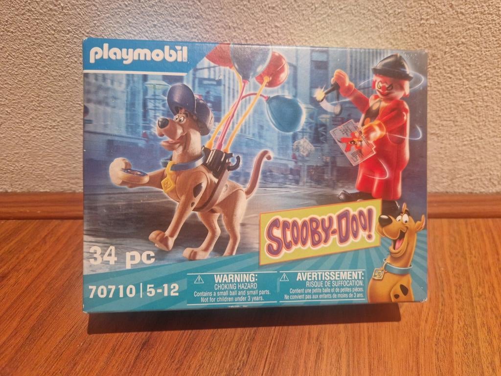 Playmobil Scooby-Doo! 70710 nieuw in doos, Ophalen of Verzenden, Nieuw, Complete set