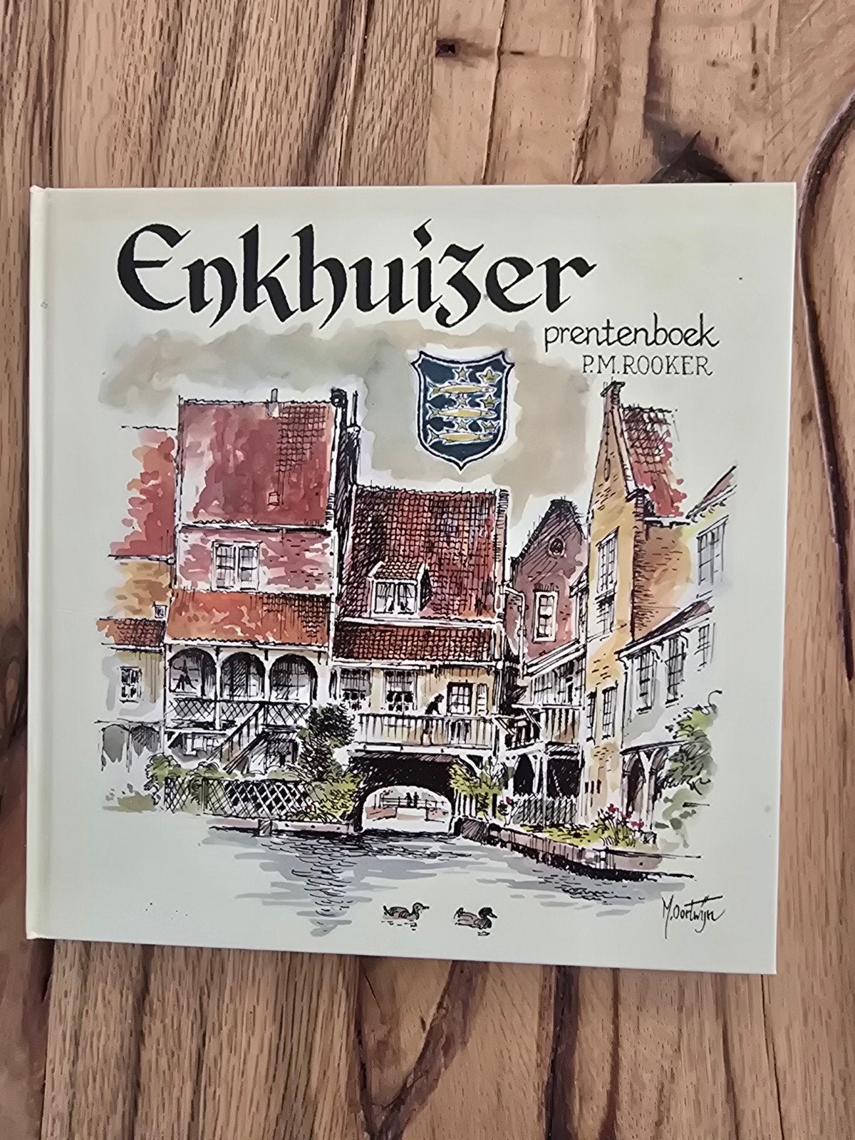 Enkhuizer Prentenboek & Enkhuizen - Gister is voorbij, Ophalen of Verzenden, Gelezen, P.M. Rooker, Prentenboek