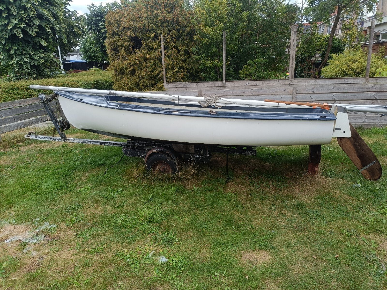 Foto 2 van Flying Junior Zeilboot met Trailer – Compleet zoals op foto