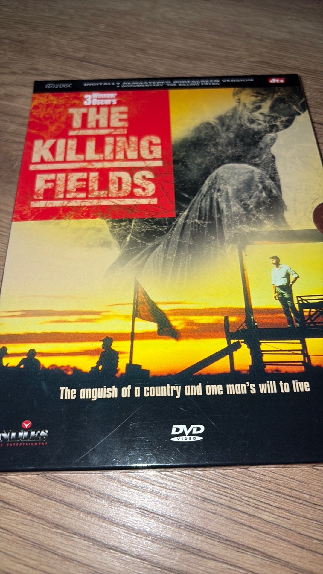 The Killing Fields met Sam Waterston en Craig T. Nelson., Vanaf 16 jaar, Ophalen of Verzenden, Zo goed als nieuw