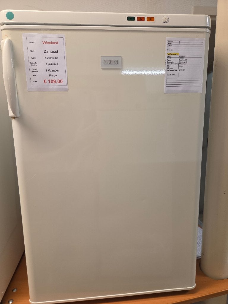 vrieskast - Zanussi - tafelmodel - 4 lades, Italie, Gebruikt, Minder dan 85 cm, Minder dan 60 cm