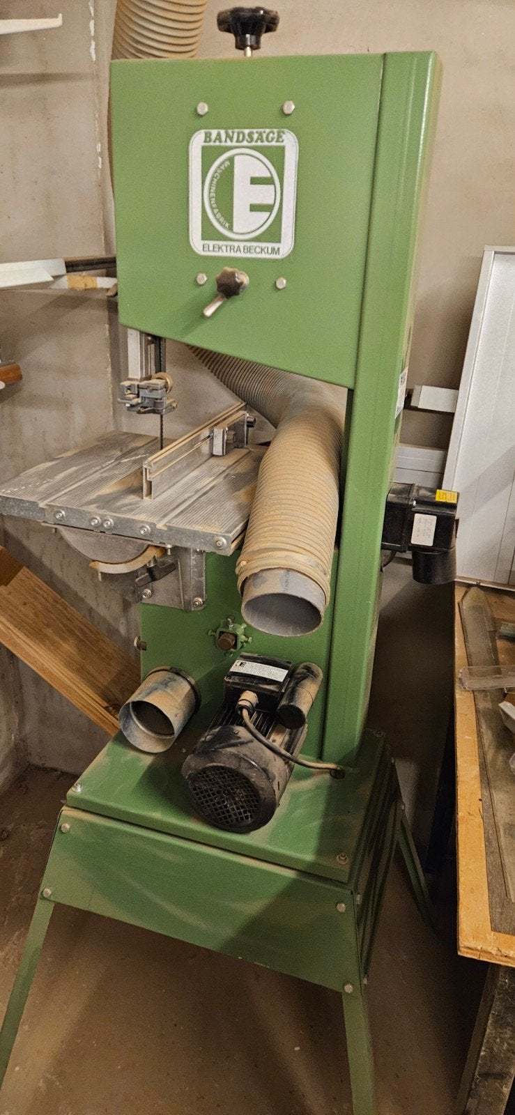 Elektra Beckum BAS 315/4 WN 55 Lintzaag, Elektra Beckum, Gebruikt, 70 mm of meer, 600 tot 1200 watt