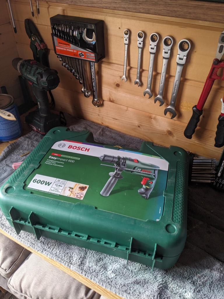 Bosch easyimpact 600, Ophalen of Verzenden, Zo goed als nieuw