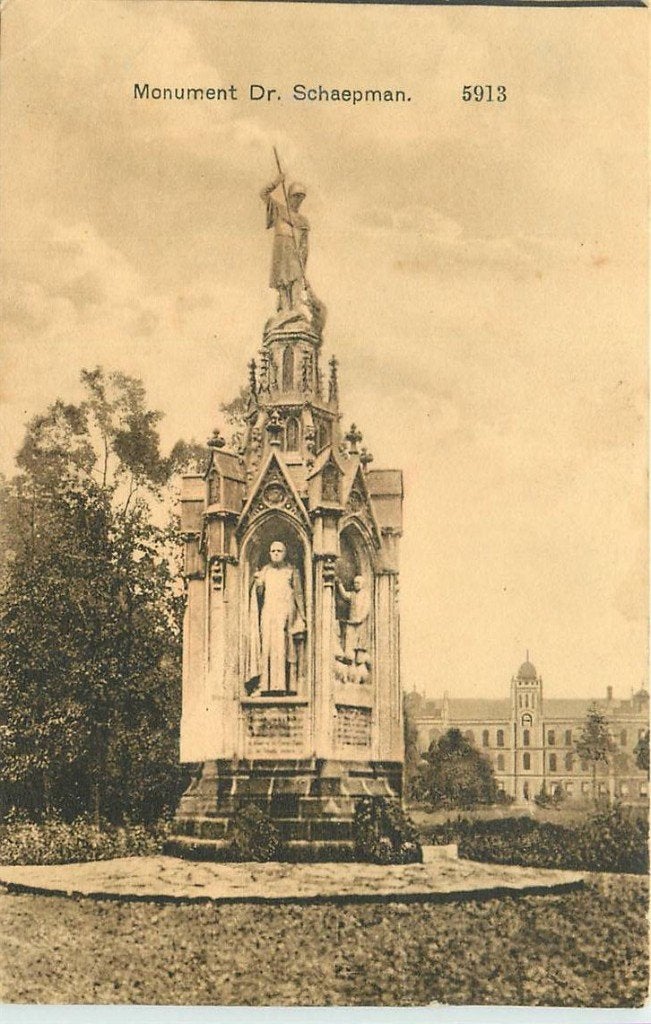 388-325-035 Driebergen-Rijsenburg Monument Dr Schaepman, Verzenden, Voor 1920, Utrecht