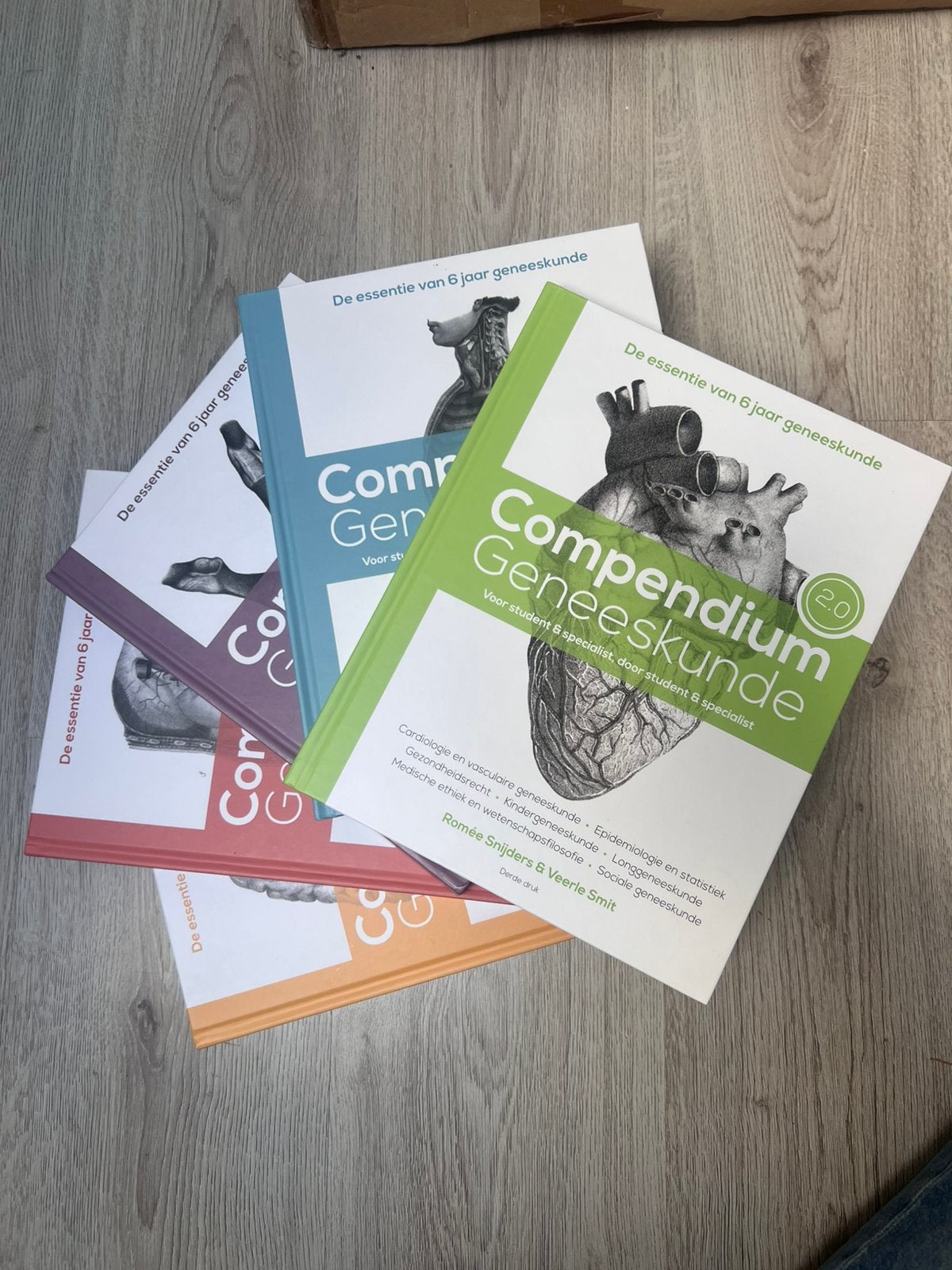 Compendium Geneeskunde – complete set van 5 delen, Ophalen of Verzenden, Nieuw, Overige niveaus, Huishoudkunde of Verzorging