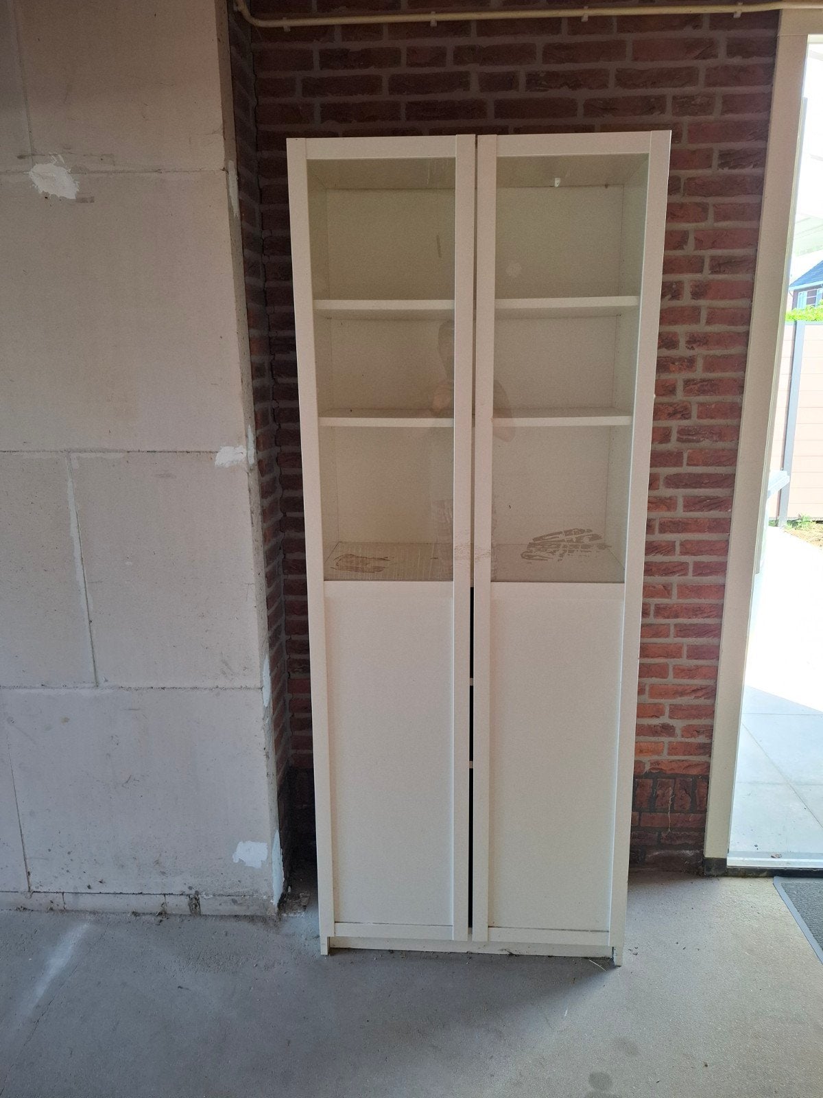 Vitrinekast Opslagkast, Huis en Inrichting, Kasten | Vitrinekasten, Ophalen, Gebruikt, 50 tot 100 cm, 150 tot 200 cm