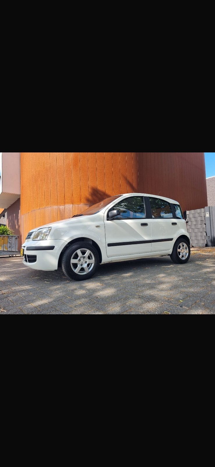 Fiat Panda 1.2 44KW 60PK 2009 Wit, Auto's, Voorwielaandrijving, Stof, 1242 cc, Wit