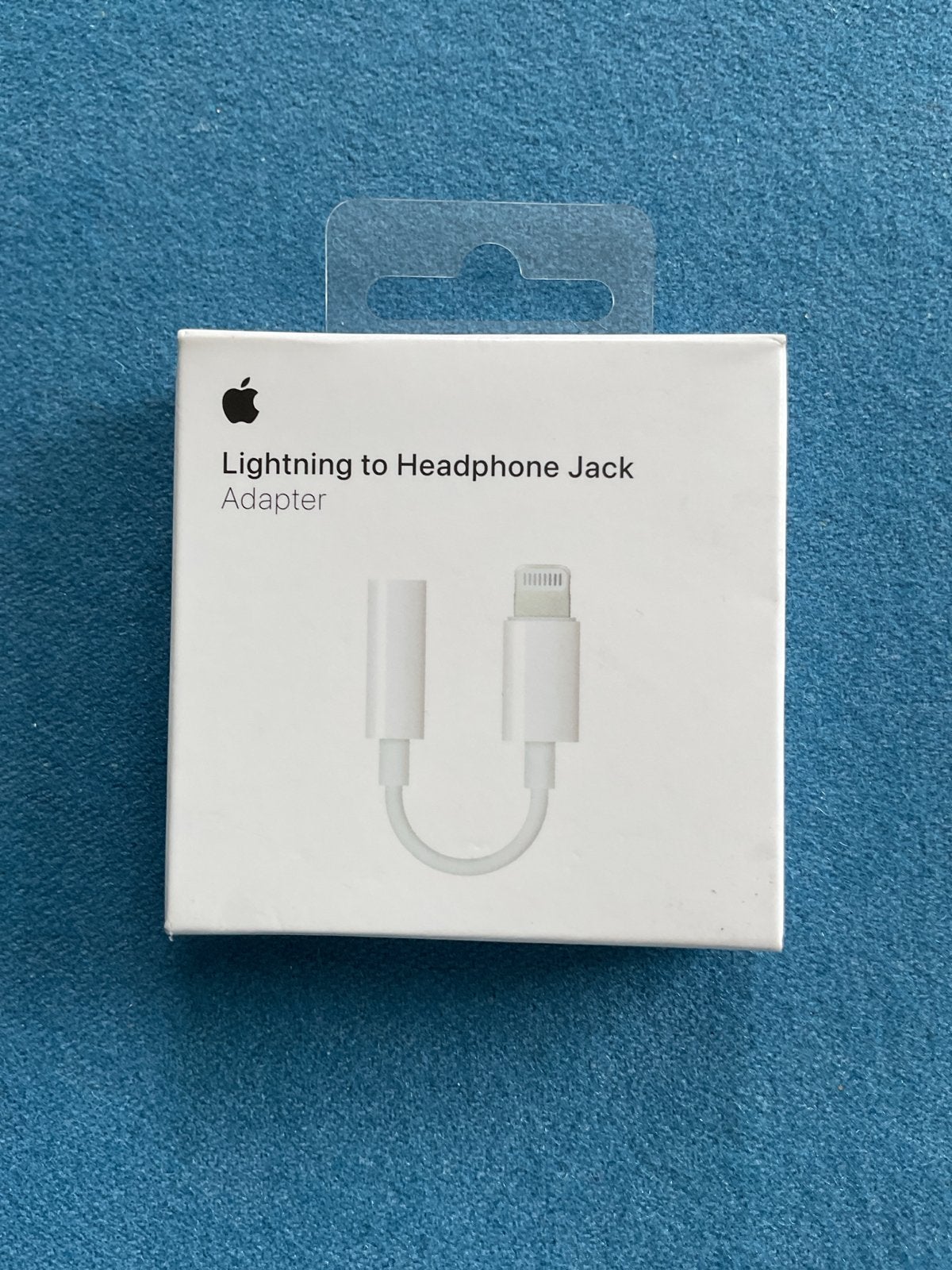 Apple Lightning naar 3,5 mm koptelefoonaansluiting adapter, Ophalen of Verzenden, Nieuw, Minder dan 2 meter, Overige kabels