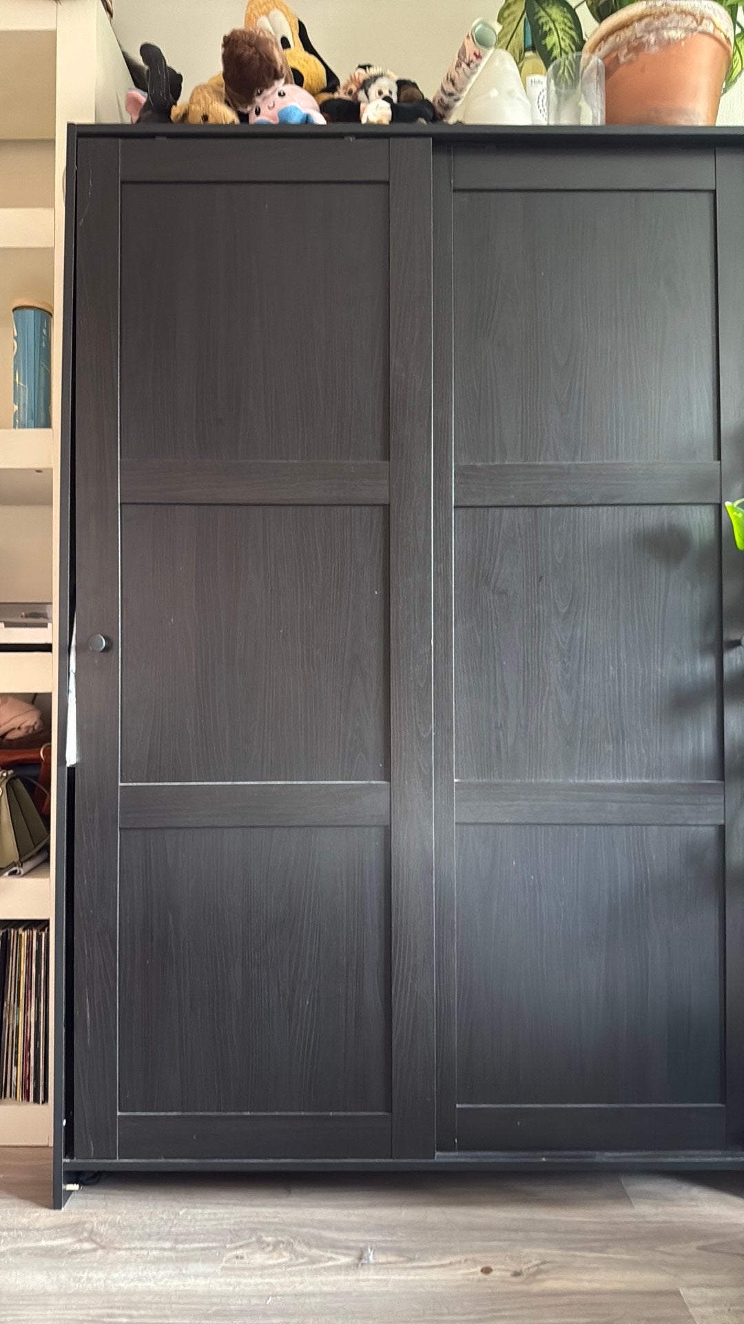 Ikea kledingkast met 2 schuifdeuren, Ophalen, Overige materialen, Met deur(en), Gebruikt