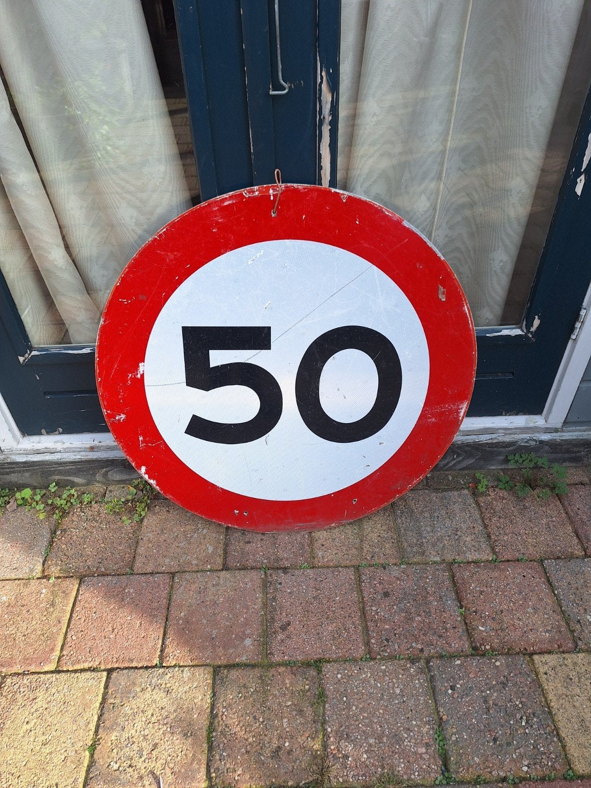 Verkeersbord Snelheidslimiet 50, Ophalen of Verzenden
