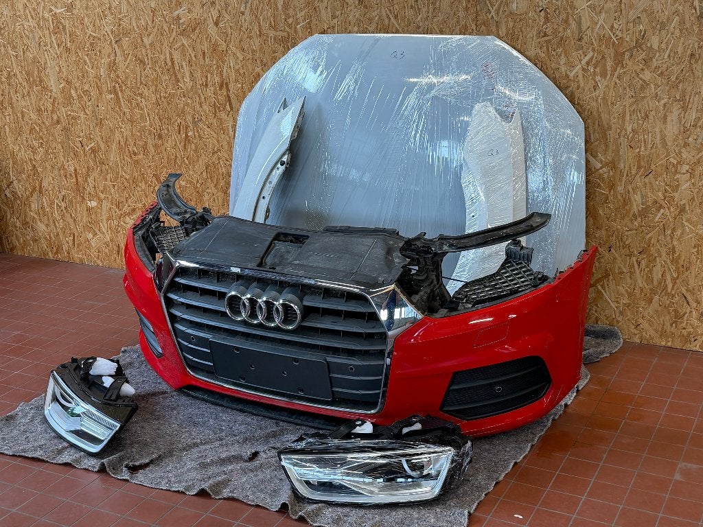Complete voorkop Audi Q3 8U compleet voorfront, Ophalen, Gebruikt, Voor, Audi