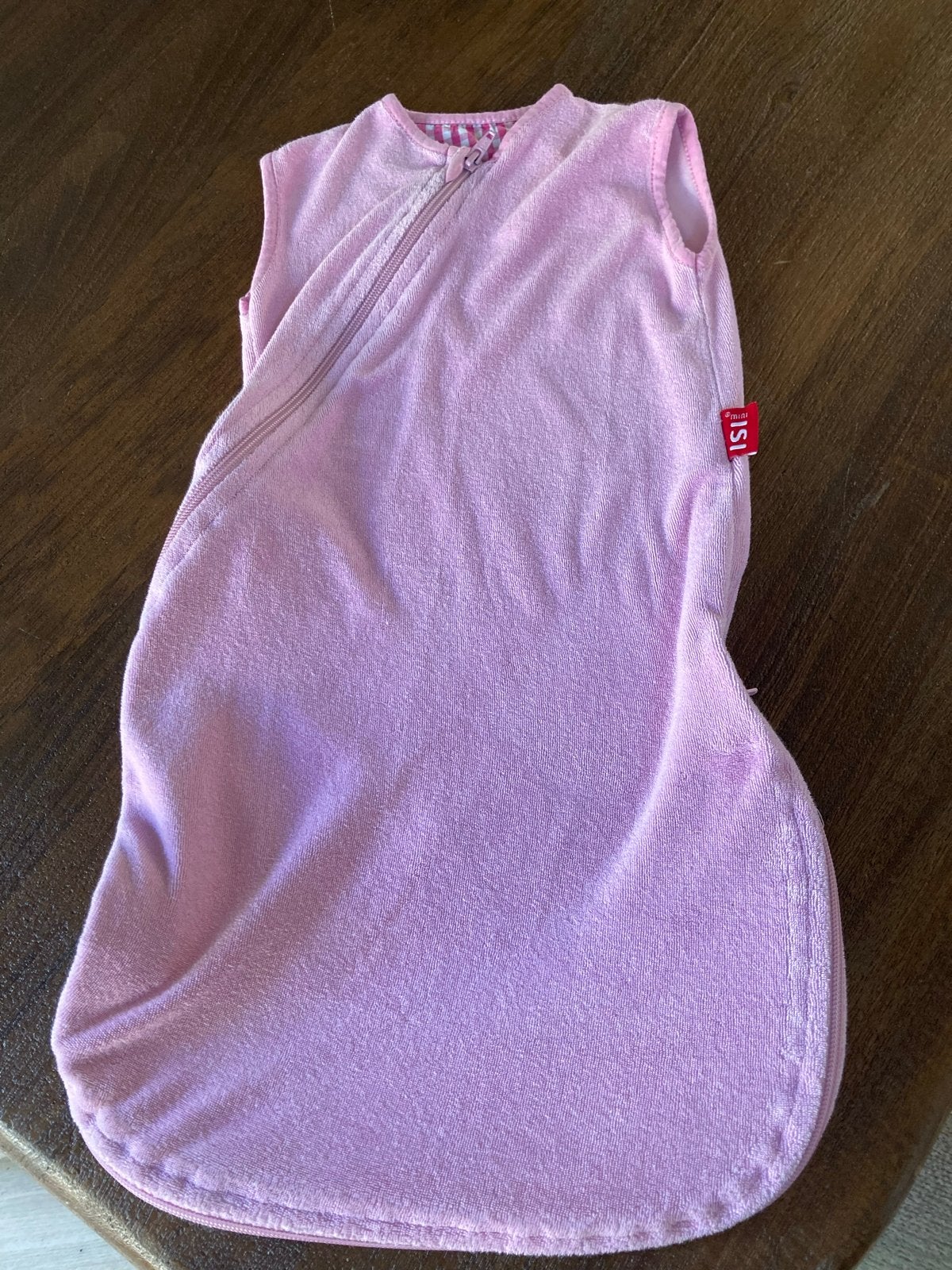 ISI mini Badstoffen Zomer Slaapzak Roze, Ophalen of Verzenden, Gebruikt, Slaapzak