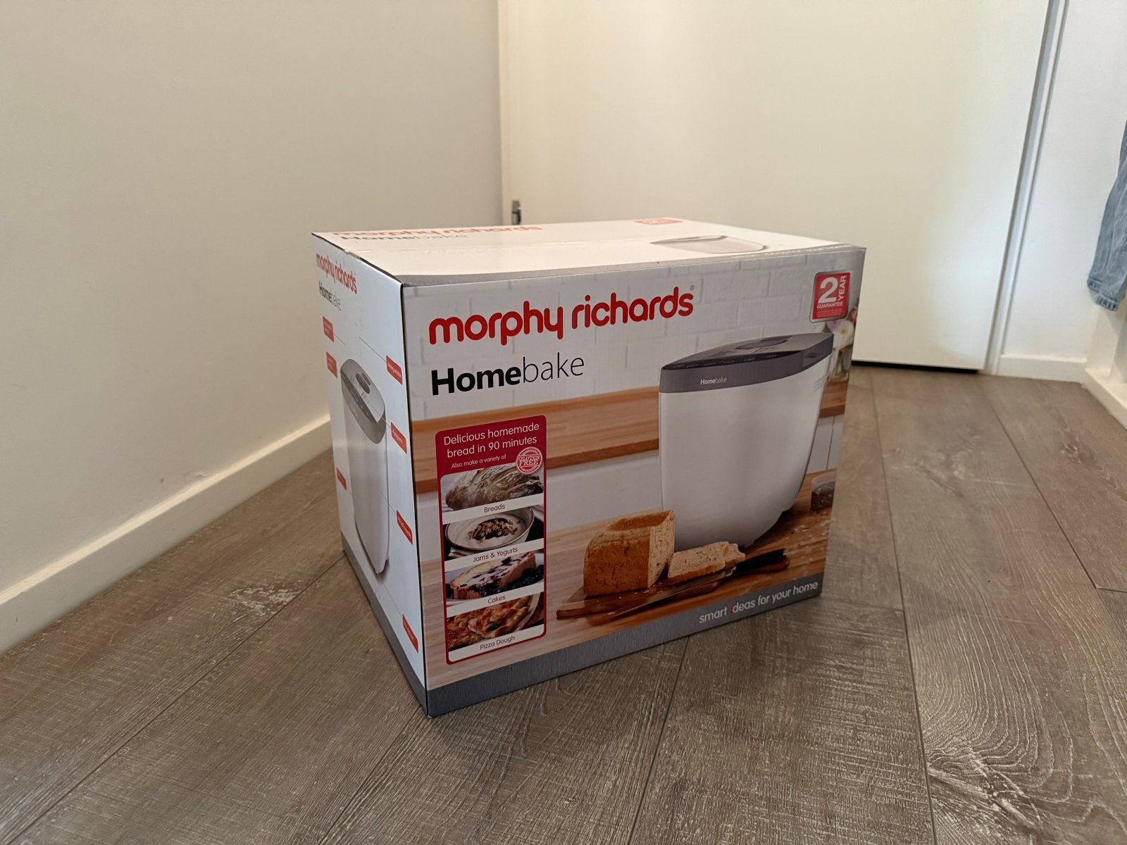 Morphy Richards Homebake Broodbakmachine - Nieuw in doos, Ophalen of Verzenden, Nieuw