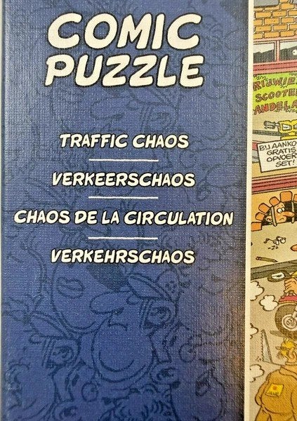 Jan van Haasteren Puzzel 500 st. Verkeerschaos compleet, Hobby en Vrije tijd, Denksport en Puzzels, Verzenden, 500 t/m 1500 stukjes
