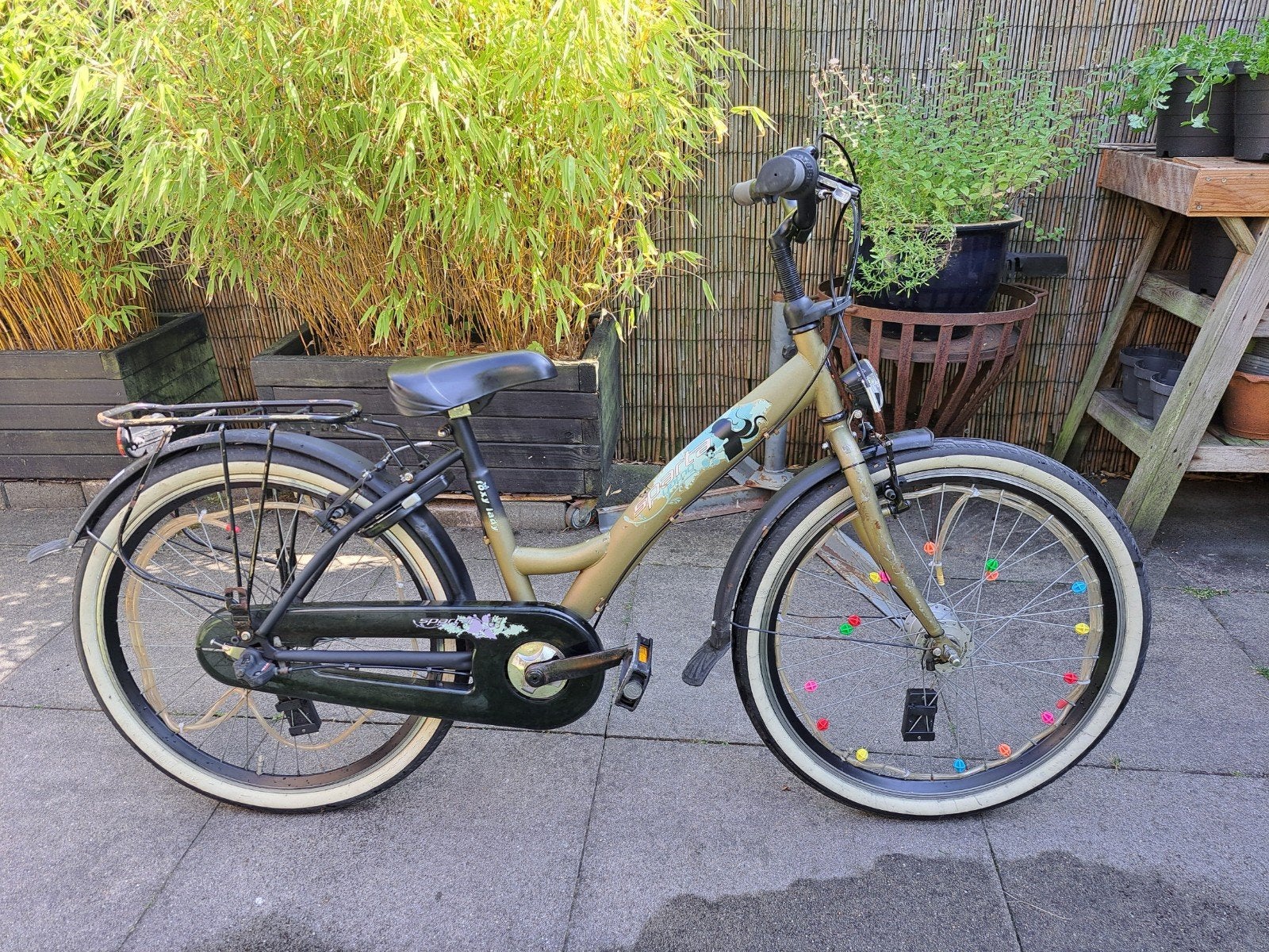 2de hands kinderfiets, Ophalen, Terugtraprem, Gebruikt, Handrem