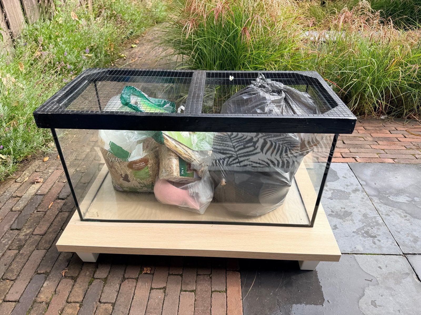 Terrarium voor hamster, Ophalen, Gebruikt, 60 tot 90 cm, 75 tot 110 cm