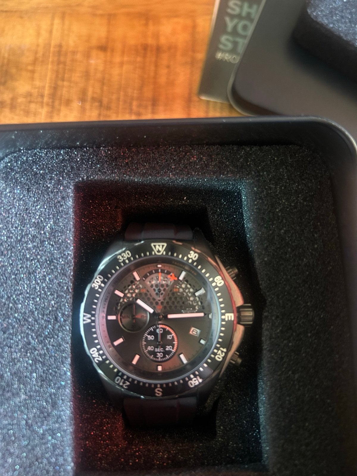 Rotorcraft Track RC4303 Herenhorloge - Nieuw in doos, Overige merken, Staal, Polshorloge, Nieuw