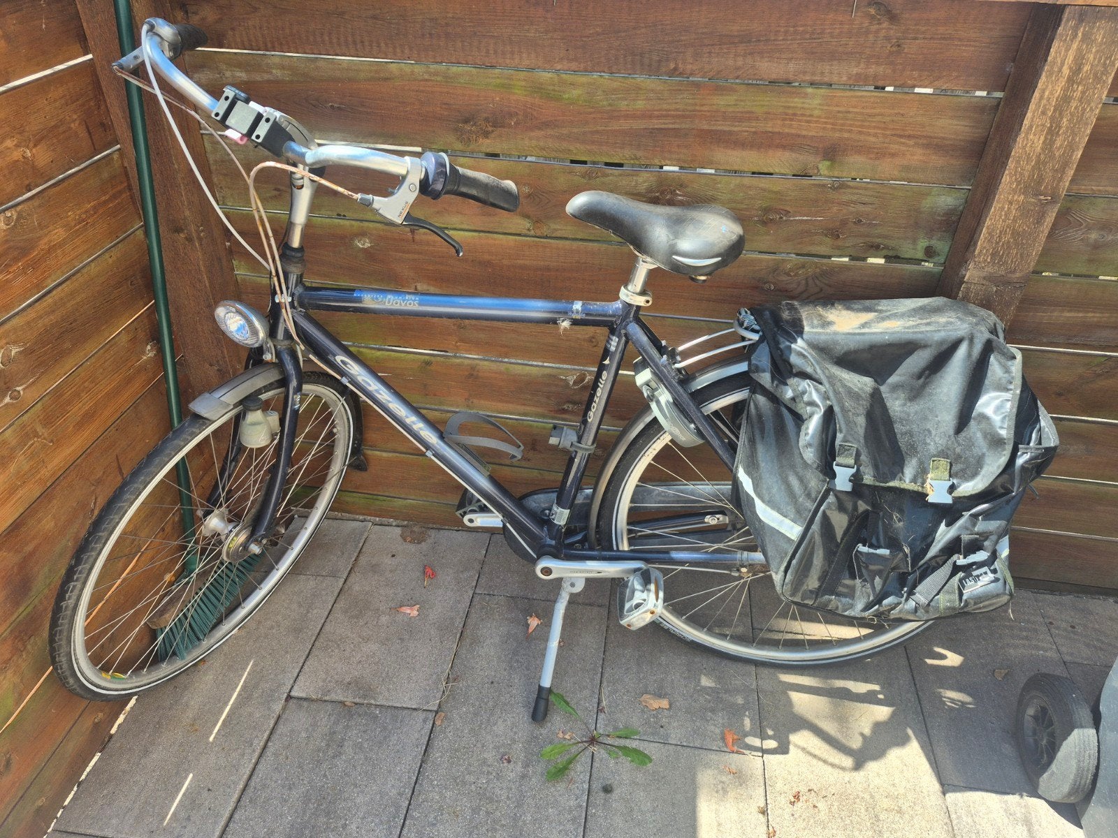 Gazelle stadsfiets met 7 versnellingen en fietstassen, Ophalen