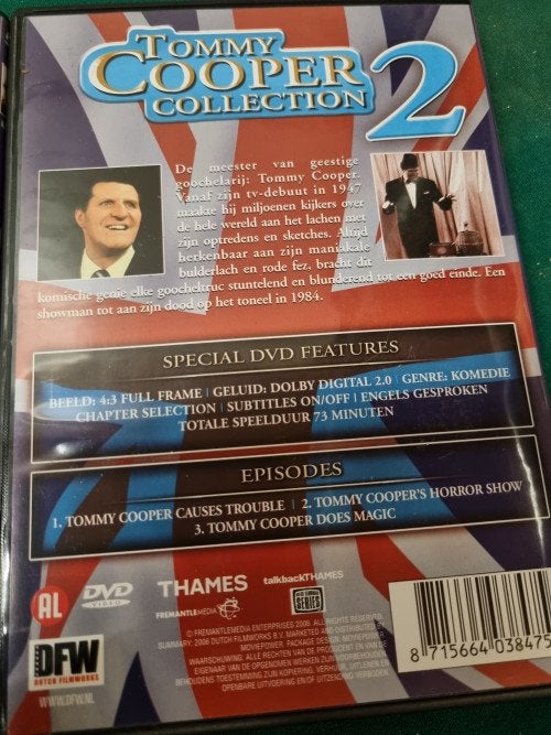 dvd's tommy cooper collection 1 en 2, Ophalen of Verzenden