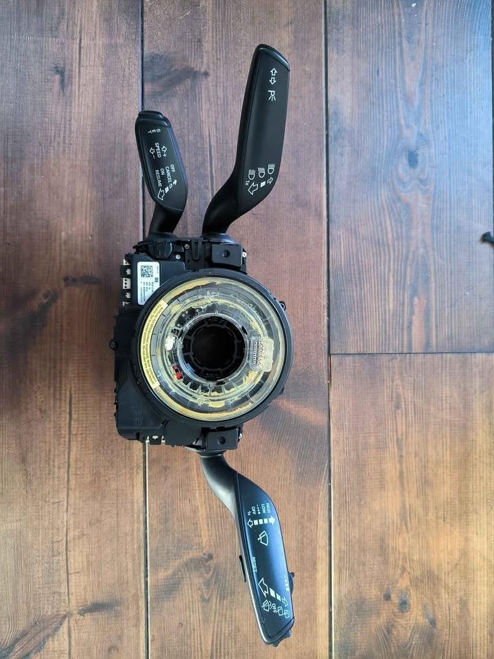 Audi stuurkolomschakelaar + sleepring 8K0953568 B8 A4 A5 Q5, Ophalen, Gebruikt, Audi