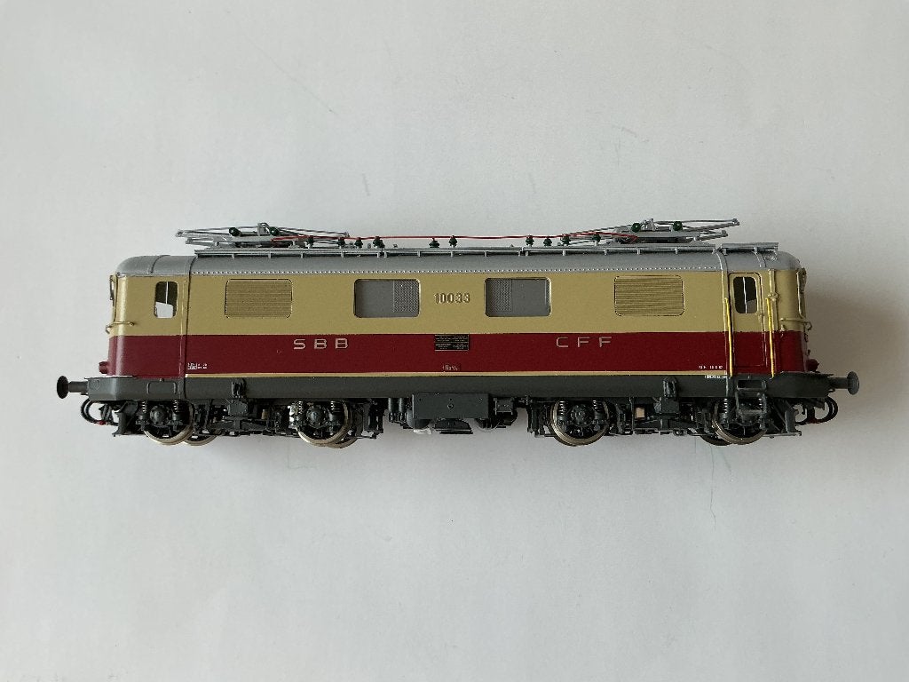 Lemaco HO-021/2 SBB Re 4/4 I 10033 TEE, Overige merken, Ophalen of Verzenden, Zo goed als nieuw, Gelijkstroom