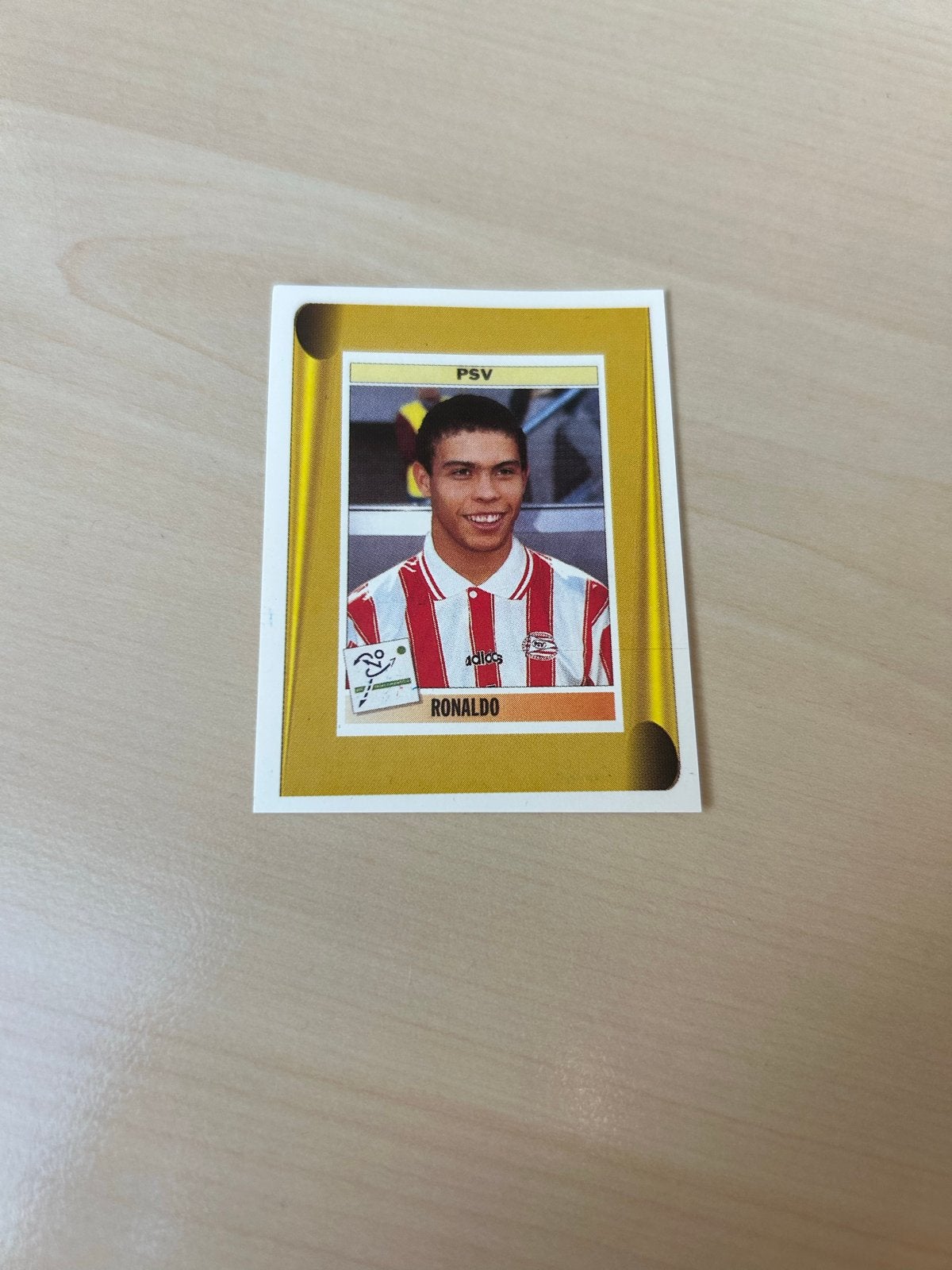 Ronaldo PSV Panini Voetbalplaatje 1998-99, Ophalen of Verzenden, Zo goed als nieuw, PSV, Poster, Plaatje of Sticker