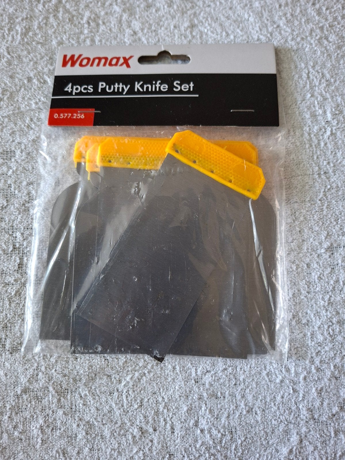 Womax 4-delige plamuurmes set - Nieuw, Ophalen of Verzenden, Nieuw